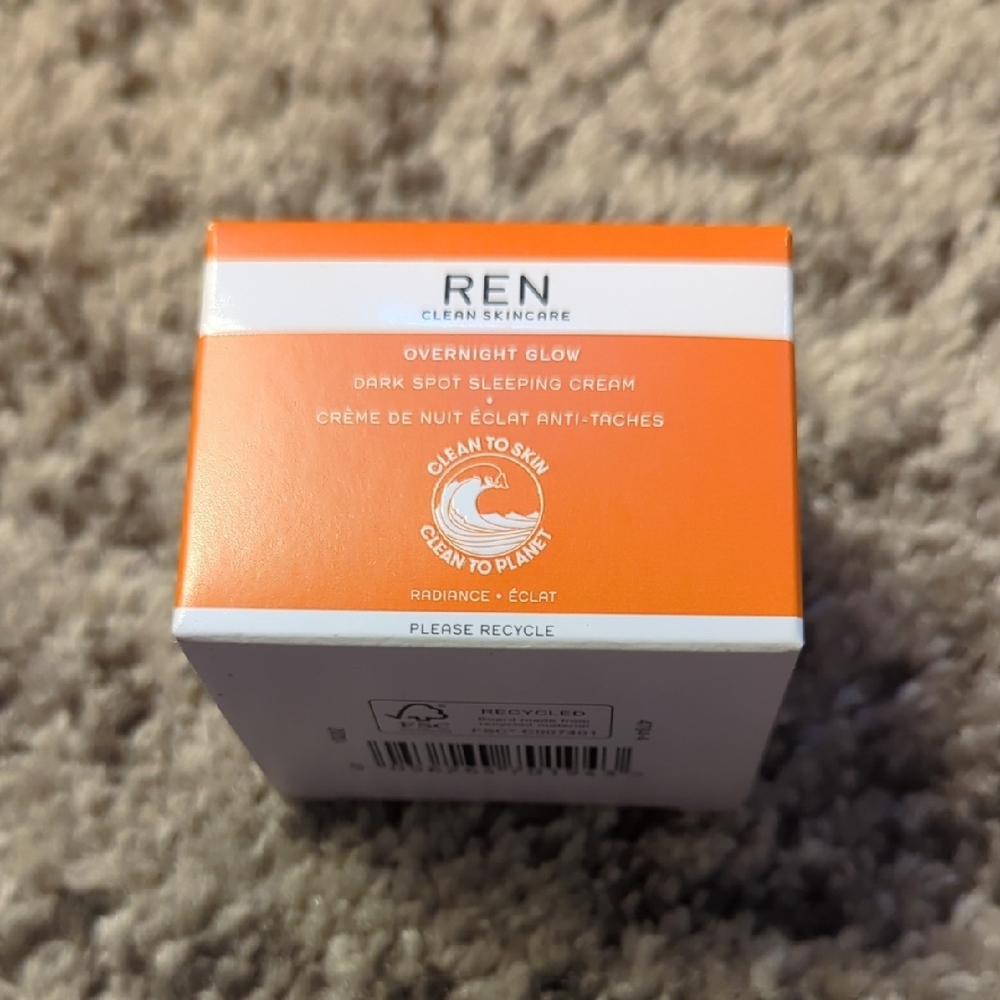 REN Overnight Glow Dark Spot Sleeping Cream